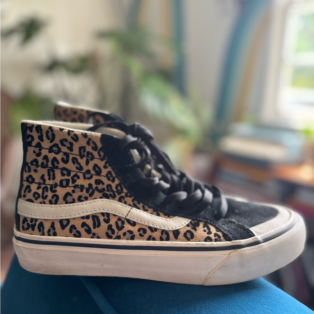 Vans Sk8-Hi 138 Decon Mini Leopard 🐆 women 6.5